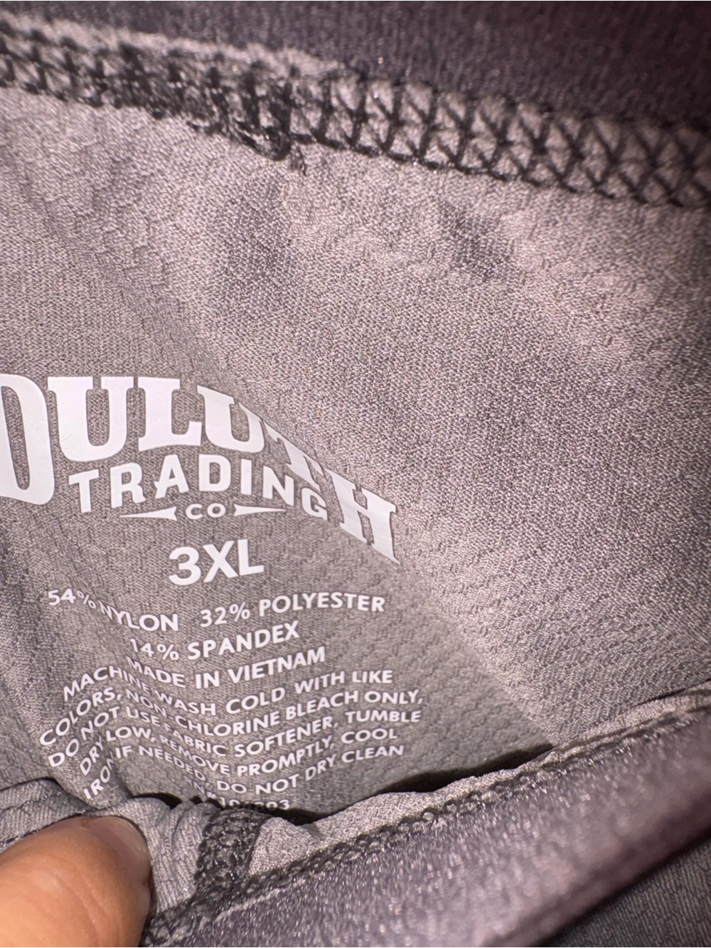 3 pairs Duluth Trading Co Gray Performance Boxer Briefs with elastic Waistband - Picture 8 of 13
